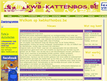 Tablet Screenshot of kwbkattenbos.be